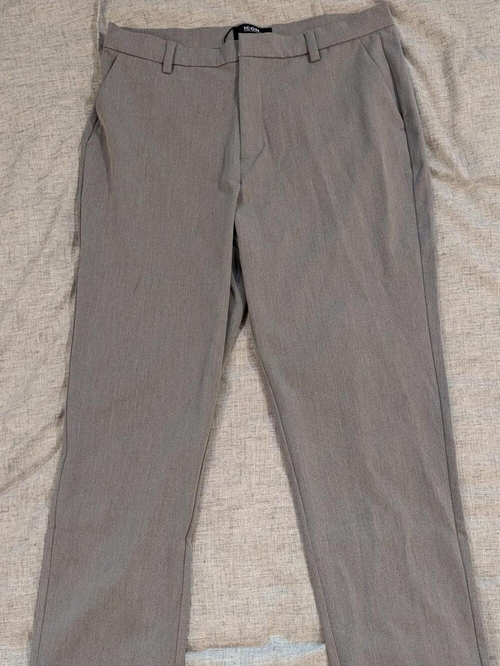 NWT ICON Amsterdam Gray Tailored Dress Pants